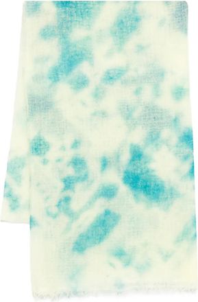 Suzusan tie-dye scarf - Neutrals
