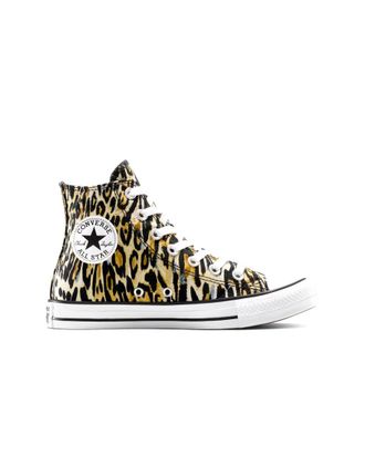 Converse Chuck Taylor All Star - Sneakers leopardate color nero/bianco/marrone