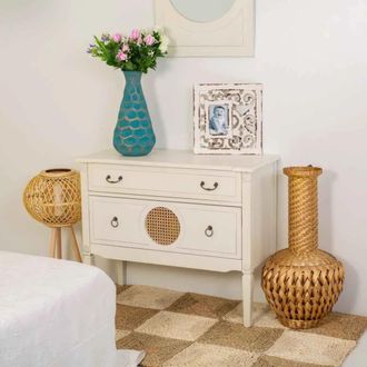 Wanderlust Deco C&oacute;moda de madera 88 x 38 x 72h cm
