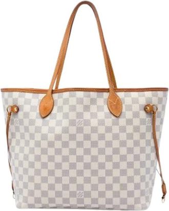 Louis Vuitton Pre-owned Neverfull MM - Pre-owned - Mujer - Blanco - ONE SIZE