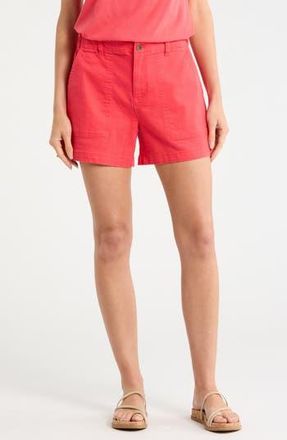 Sanctuary Socialize Denim Shorts in Caliente Red at Nordstrom Rack, Size X-Large