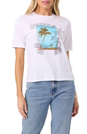 O'Neill Doodles Easy Graphic T-Shirt in White at Nordstrom, Size Xx-Large