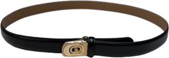 Dior Pre-owned Leren Riem - Dames - Vintage Accessoires - Zwart - ONE Size - Leer - Vintage