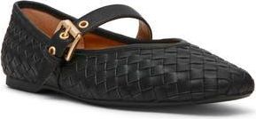 Dolce Vita Mulaney Woven Mary Jane Flat in Black at Nordstrom Rack, Size 8.5
