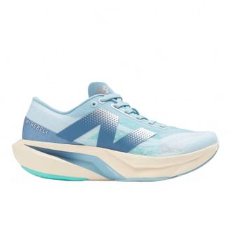 New Balance Womens Fuelcell Rebel V4 Running Shoes In Blue/blue