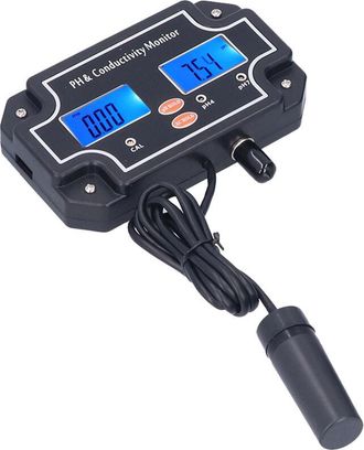OEM Medidor De Calidad Del Agua Ph-2681 Ph/ec, Medidor De Ph Atc, Monitor Hidrop&oacute;nico Dc6v Para Acuario, Enchufe Estadounidense 110v