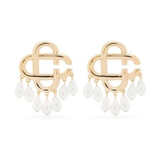 Casablanca Earrings, female, Yellow, Size: ONE SIZE Oro Necklace