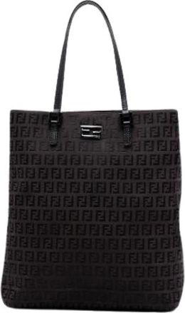 Fendi Pre-owned Tote Bags, female, Brown, Size: ONE SIZE Pre-owned Tote Bag