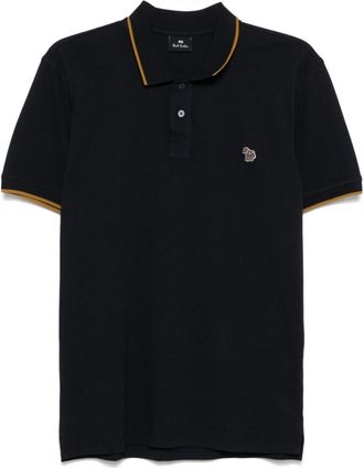Paul Smith Navy Blue Polo Zeb Badge