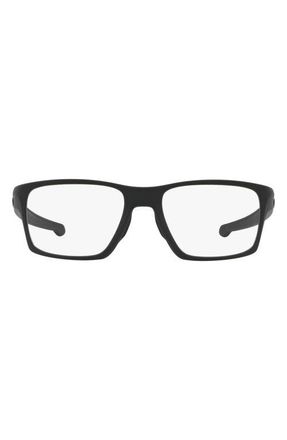 Oakley 55mm Square optical glasses in Black at Nordstrom