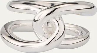LI&Eacute; STUDIO The Agnes Sterling Silver Knot-Tie Ring