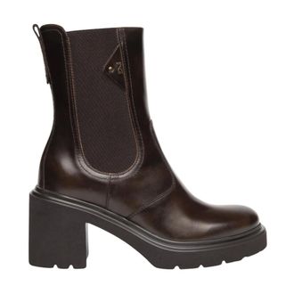 Nero Giardini Chelsea Boot - Dames - Schoenen - Bruin - Maat: 39 EU Leer
