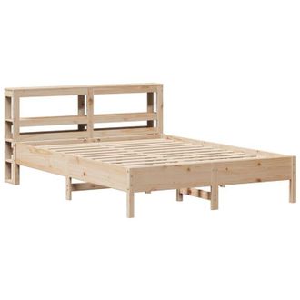 vidaXL Estructura De Cama Sin Colch&oacute;n Madera Maciza De Pino 160x200 Cm Vidaxl