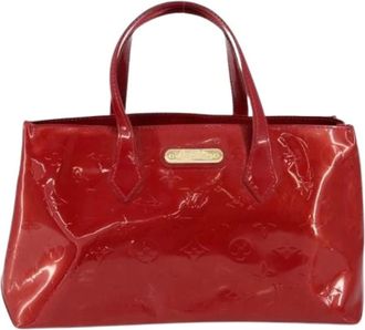 Louis Vuitton Pre-owned Handbags, female, Red, Size: ONE SIZE Pre-owned Vintage Canvas Handbag