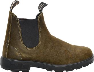 Blundstone Groene Suede Beatles Stijl Laarzen - Heren - Chelseaboots - Groen - 43 EU - Su&egrave;de - Schoenen