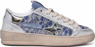 Ama brand Rubber Sneakers - Grey/Blue