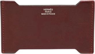 Herm&egrave;s Pre-owned Cardholder - - Pre-owned - Donna - Rosso - ONE SIZE