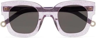 Kaleos VON Trapp 003 Zonnebrillen - unisex - Zonnebrillen - Roze - 43 MM - Accessoires
