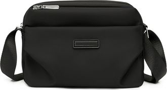 Generic Compatible For Crossbody Bag Women Messenger Bags Ladies Shoulder Purse Cloth Handbags(Black)