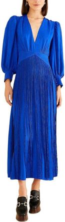 Farm Rio Bright Fringes Maxi Dress