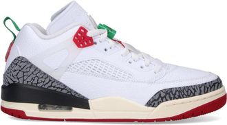 Nike Jordan Spizike Low Sneakers, In White Leather