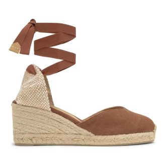 Castaner Wedges, female, Brown, Size: 10 US Chiara Espadrille