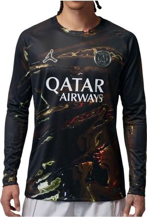 Nike Jordan Air Jordan PSG Paris Saint-Germain 2026 Stadium Long Sleeve Replica Jersey Night Edition IB3146-011