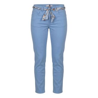 Liu Jo Slim-fit Trousers, female, Blue, Size: W25 B.up Ideal Reg.W