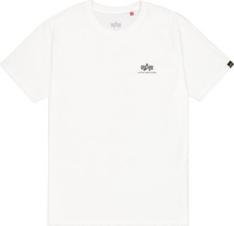 Alpha Industries T-Shirt ALPHA INDUSTRIES Backprint T-Shirt Camo Print, Herren, Gr. XXL, schwarz-weiss (wei&szlig;, schwarz camo), Obermaterial: 100% Baumwolle, Shirts T-Shi