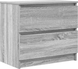 vidaXL Vidaxl - Mueble de tv madera de ingeniería gris Sonoma 60x35x54 cm