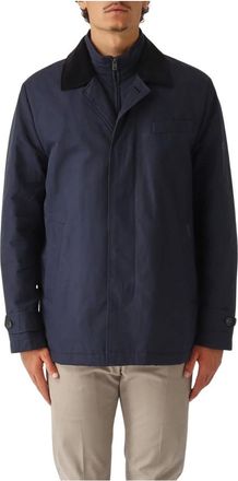 Fay Jassen, Heren, Blauw, 2Xl, Katoen, Morning Regenjas