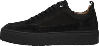 Mazzeltov Ivar-18 Sneaker - Heren - Sneakers - Zwart - 41 EU - Leer - Schoenen