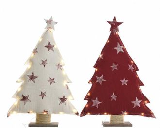 Kaemingk Arboles De Navidad Con Led Mediano Dim. 10,5x43x70 Cm 18 Luces. &Uacute;nica Pieza