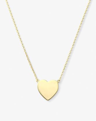 Melinda Maria Womens You Have My Heart Necklace In Gold