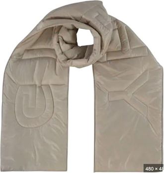 Givenchy Cream Puffer Scarf