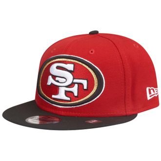 New Era 9Fifty Snapback Cap - XL Logo San Francisco 49ers Black