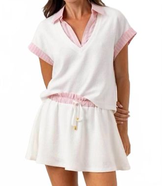 Sundays Lune Top In Coconut Milk