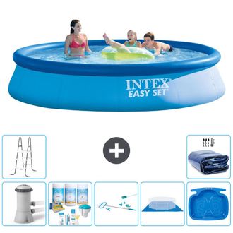 Intex Piscina Easy Set Redonda - 396x84 Cm - 8-piezas S20266