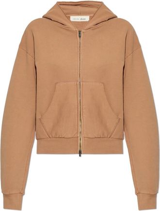 Fear of God 90s Full Zip Hoodie - Dames - Vesten met rits - Bruin - S - Katoen - Hoodies & sweatvesten