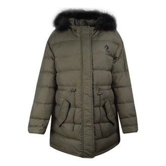 Converse (WMNS) Converse Long Down Jacket Green 10007727-A01