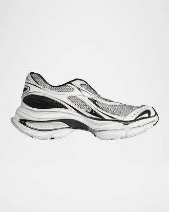 Balenciaga Men & apos;s D & apos;Orsay Mesh Mismatched Slip-On Sneakers