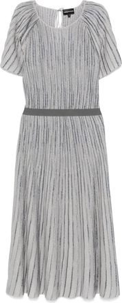Emporio Armani Abito plissettato - Grigio