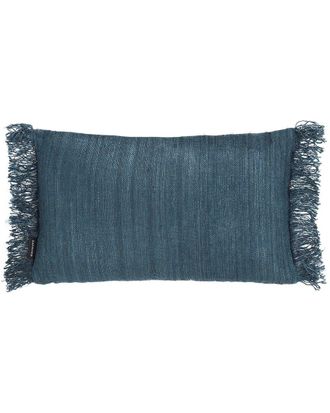 Safavieh Nalu 12X20 Teal Cotton Lumbar Pillow