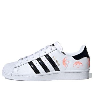 adidas (WMNS) adidas originals Superstar LOGO Black White FX2246
