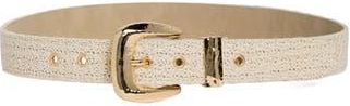 Steve Madden Straw Belt in Blonde at Nordstrom Rack, Size X-Large