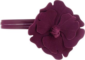Pinko Cintur&oacute;n con flor - Accessories - Mujer - P&uacute;rpura - M