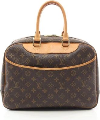 Louis Vuitton Pre-owned Handbags, female, Brown, Size: ONE SIZE Pre-owned Canvas handbags
