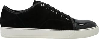 Lanvin Black Solid Sneakers