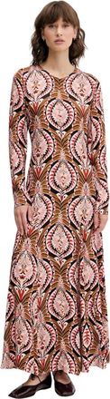 Farm Rio Abito Lungo Svasato - - Dresses - Donna - Multicolore - L