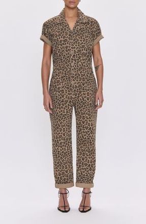 Pistola Denim Grover Cotton Jumpsuit in Feline at Nordstrom Rack, Size X-Small